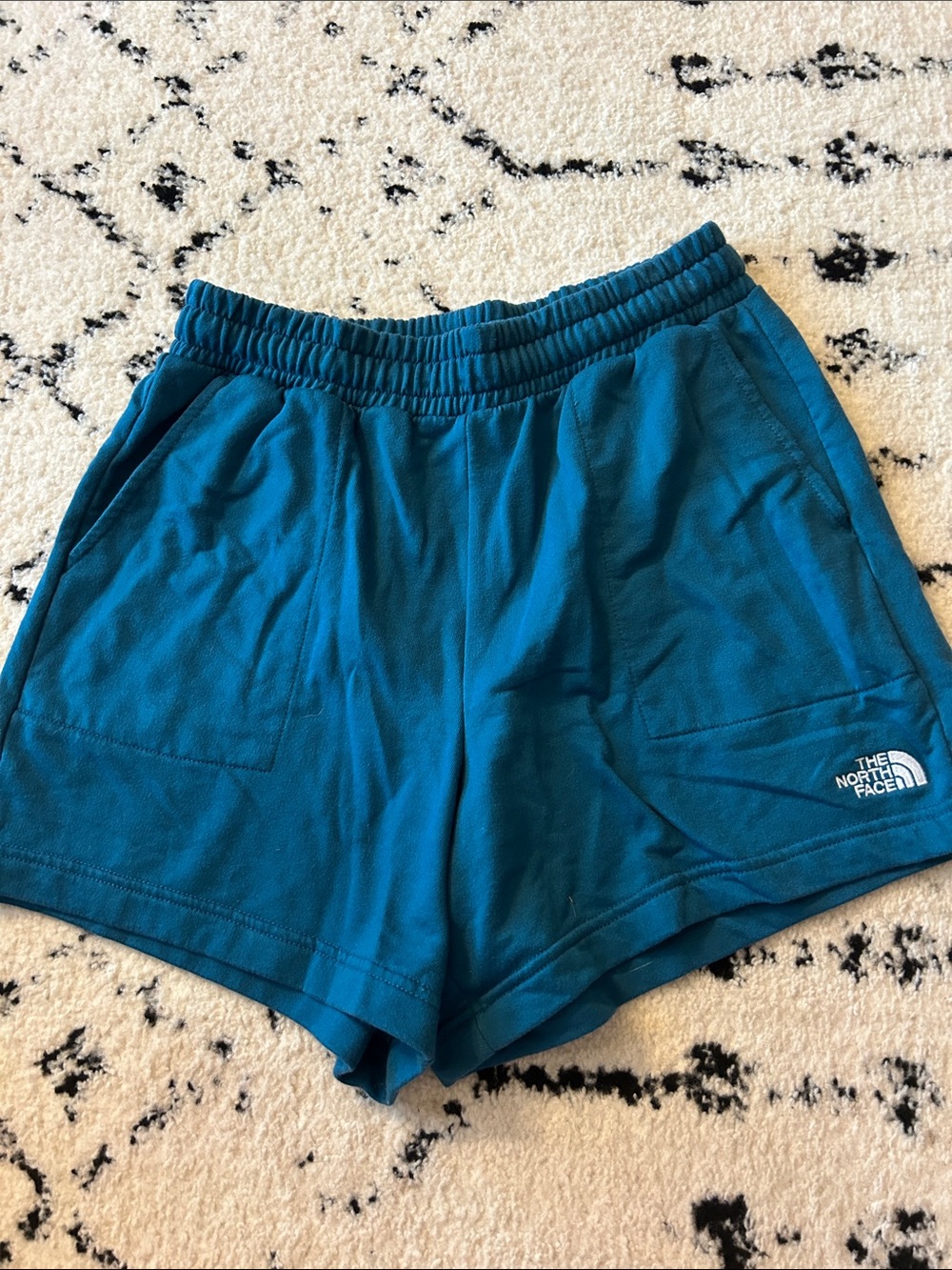 The North Face Teal Blue Women's Athletic Shorts